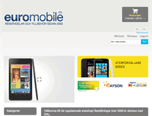 Tablet Screenshot of euromobile.se