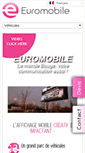 Mobile Screenshot of euromobile.be