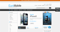 Desktop Screenshot of euromobile.no